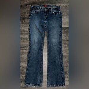Twenty One Classic Blue Denim Boot Cut Low Rise Jeans Size 28